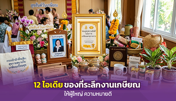 ของที่ระลึกงานเกษียณผู้ใหญ่
